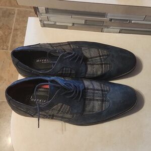 Mens size 13 plaid super nice dress shoes